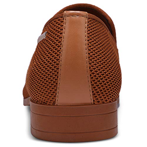 Image of UUBARIS Mens Dress Loafers Tuxedo Suit Slip on Shoes