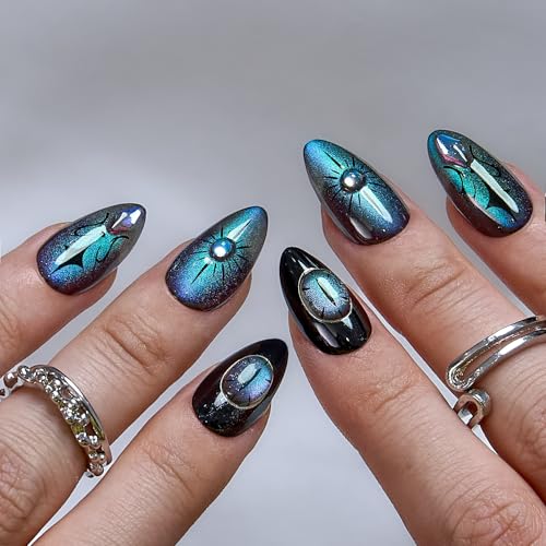 CurvLife Soft Gel Almond Press On Nails