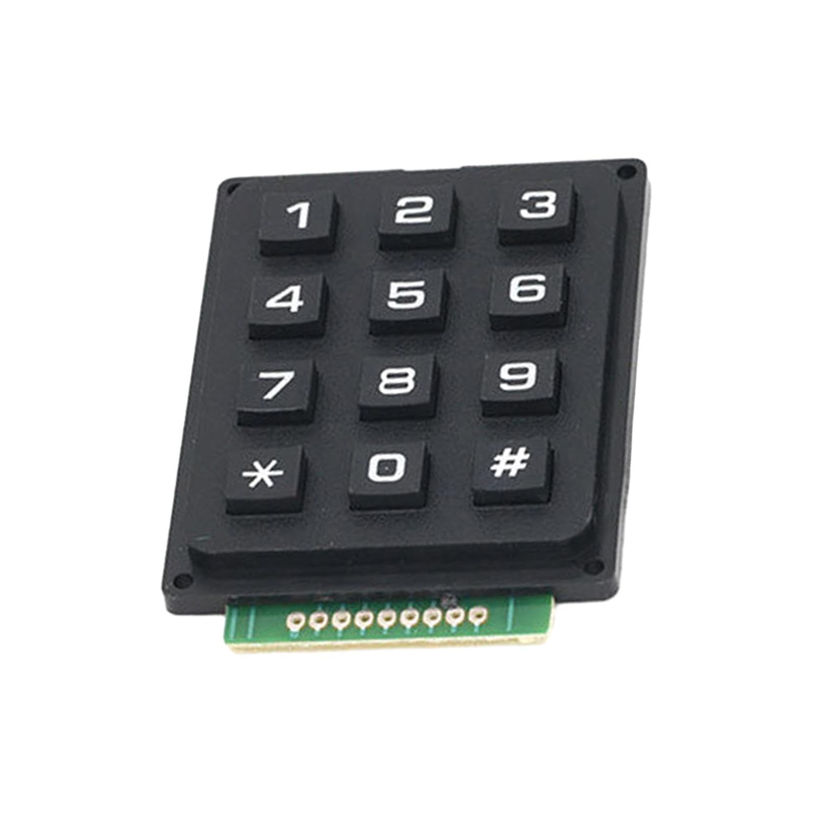 Matrix Keypad Electronics Keyboard Phone Style Matrix Keypad 12 Keys 4x3-image-26