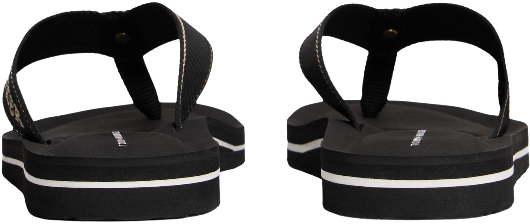 Tommy Hilfiger Chanclas Mujer Sporty Mid Wedge Summer Sandal con logotipo