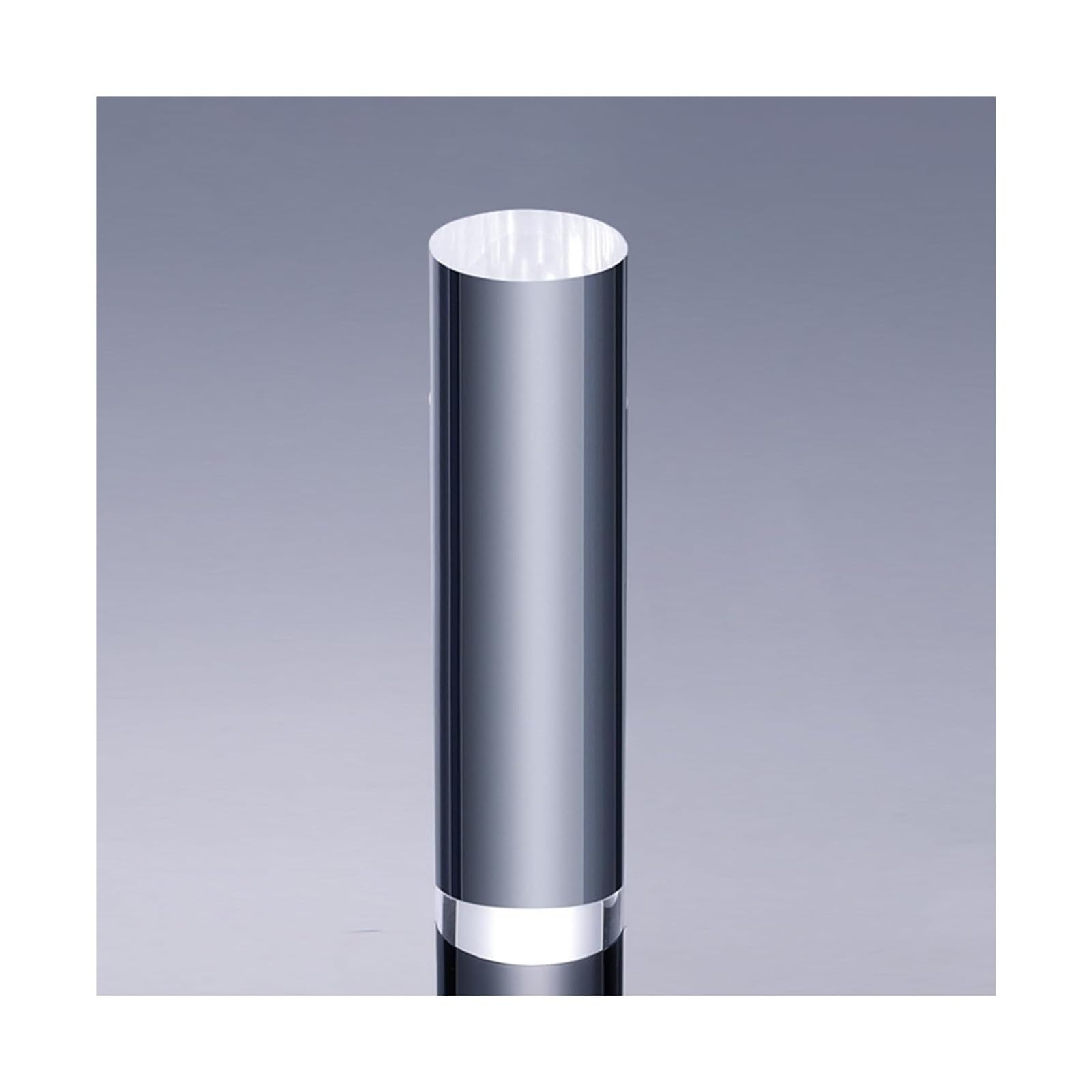 SCMYZLYD Acrylic Cube Display Block, Acrylic Square Display Block And Cylinder Stand Multiple Sizes(20cm)