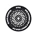 Slamm Scooters Gyro Hollow Core Wheels Ruedas de Patinete Patinaje, Adultos Unisex, Negro (Black), 110 mm