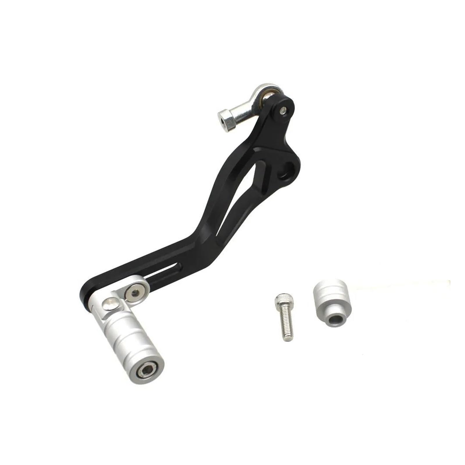 1 Silver For Z400 Z500 Ninja400 Ninja500 Aluminum Adjustable Folding Gear Shifter Shift Pedal Lever Motorcycle(1 Silver)