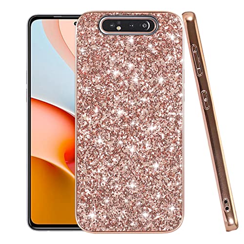 Compatibile per Cover Samsung A80 Glitter