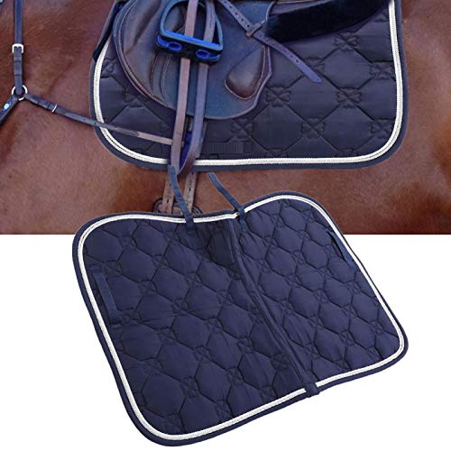 Paardenzadeldek, katoenen PP webbing handvat Buikband Paardenzadeldek Zacht ademend dubbel touw Zweetabsorptie (blauw) - Afbeelding 6