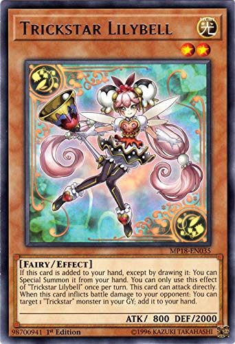 Amazon.com: Yu-Gi-Oh! - Trickstar Lilybell (MP18-EN035) - 2018