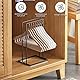 Organizer für Kleiderbügel aus Metall, 40 cm hoch, abnehmbar, platzsparend, für Wäscheschrank, Waschküche, Kleiderhaken Aufbewahrung
