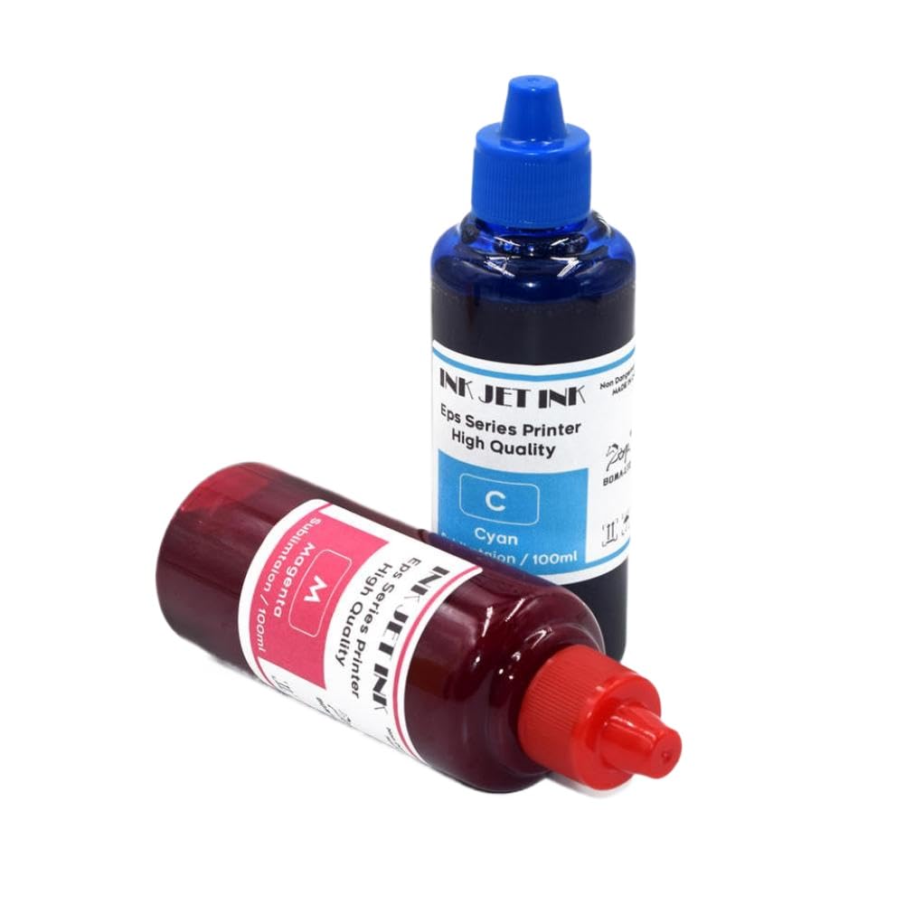 Kit di ricarica inchiostro per stampa a sublimazione GC21 4x100ml compatibile con stampante GX3050 GX3000 GX2050 GX7000 GX5050 GX2500