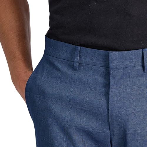 Kenneth Cole REACTION Men's Premium Flex Slim Fit Dress Pant-Patterns and Solids4