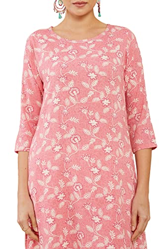 Image of Soch Women's Rayon Floral Regular Dress Shirt