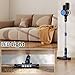 NEWBULIG Cordless Vacuum Cleaner, Lightweight Stick Vacuum for Home with Anti-Tangle and LED Lights, Powerful Rechargeable Wireless Cleaners for Hardwood Floors Carpet Pet Hair