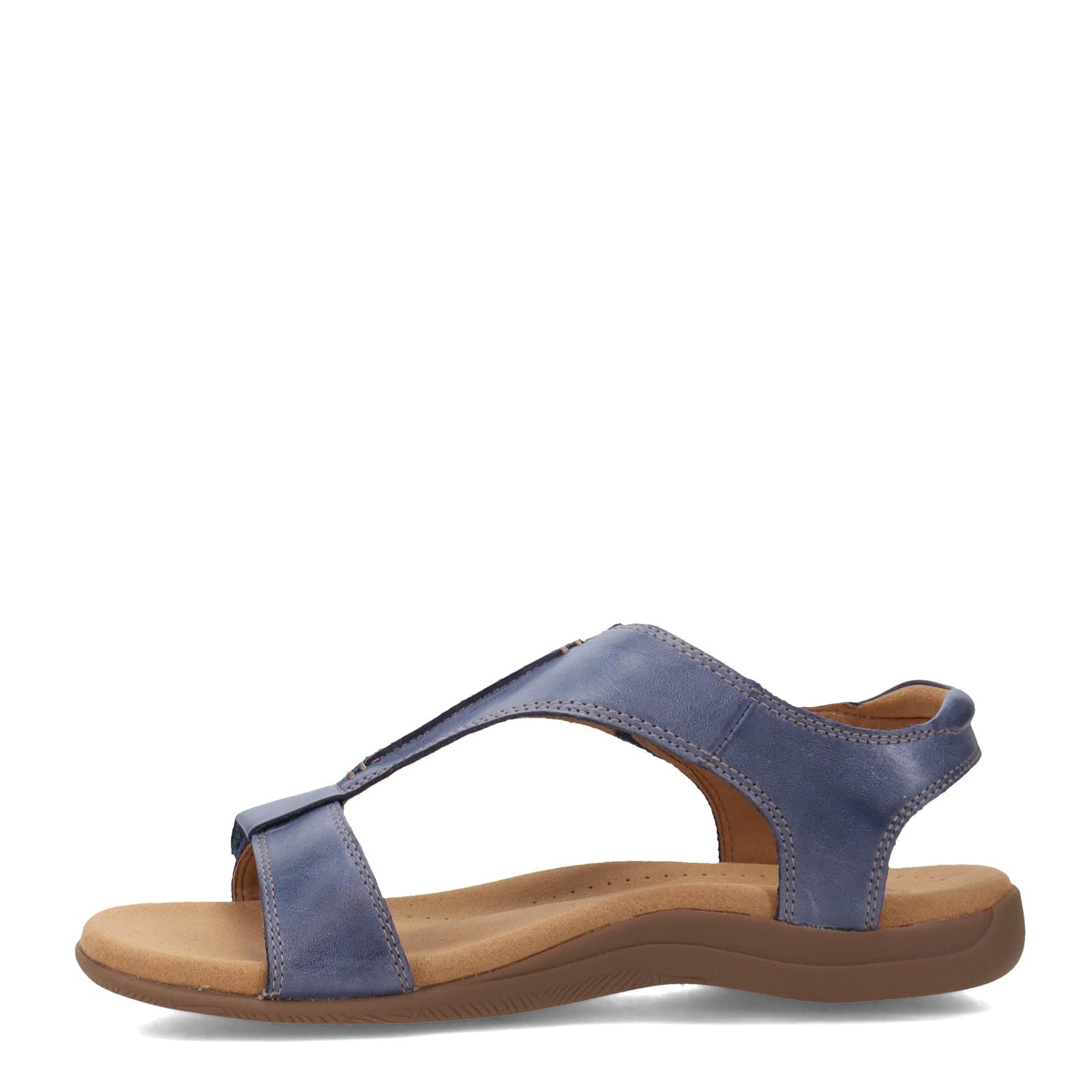 TaosThe Show Premium Leather Women's Sandal - Experience Everyday Style, Comfort, Arch Support, Cooling Gel Padding and an Adjustable Fit for Exceptional Walking Comfort