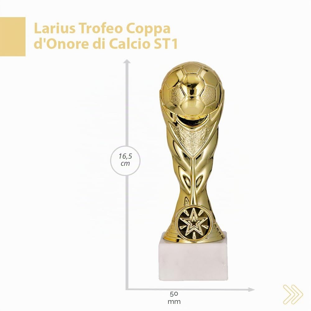 Larius Trofeo di calcio trofeo d'onore - ST1