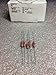 Metal Film Resistors - Through Hole 1/2watt 681ohms 1% 100ppm (1 piece)