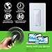 Enbrighten Z-Wave Smart Motion Sensor Light Indoor, On/Off, Vacancy/Occupancy Sensor, Includes White & Almond, Zwave Hub Required, Works with SmartThings, Wink, & Alexa, Smart Light Switch, 26931