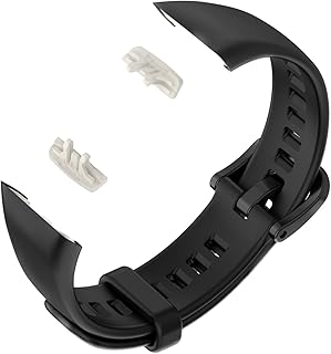 سوار كلاسيكي سيليكون ناعم للرجال والنساء والأطفال من يودي مريح ومرن متوافق مع ساعة هواوي باند 6 - هونر الذكية فقط