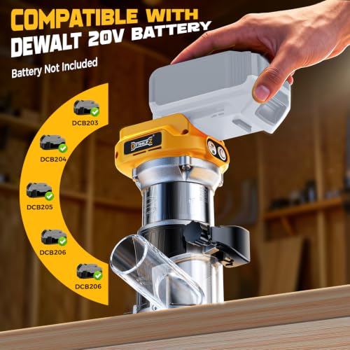 DIYtoolifz 800W Brushless Wood Router