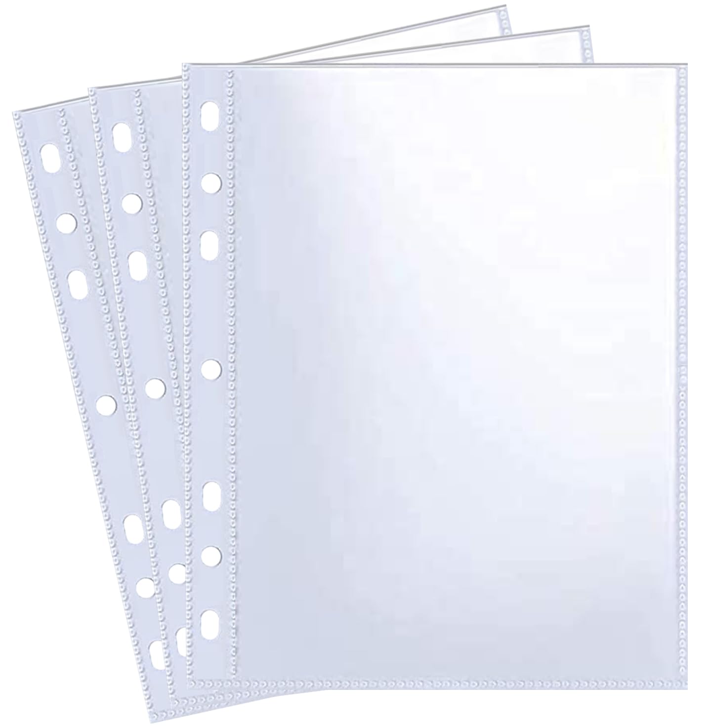 Amazon.com : 30 Pack 60 Pockets 5x7' Ultra-Clear Photocard Sleeves for 6  Ring A5 Binder, Double-Sided 1 Pocket Photo Pages, Top Loading Sheet  Protector for Photos, Postcards, Seed Packets : Office Products