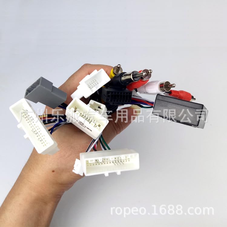 Car for Audio 16PIN Android Power Cable Adapter with Canbus Box for Nissan Teana/Sylphy/Tiida Power Cable Wiring Harness