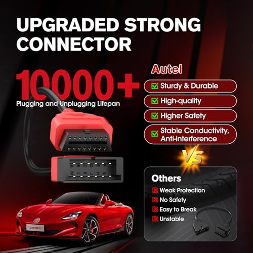 image for Autel Original OBD1 to OBD2 GM Adapter Cable, 12 Pin Male to 16 Pin Fe