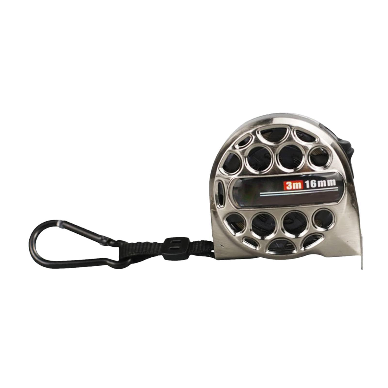 Nickel Plated Measuring Tape Measure, 3/5/7.5 m Hollow Tape Measure Stainless Steel Retractable Tape Measure, Corrosion Resistant, Rust Resistant, Water Resistant