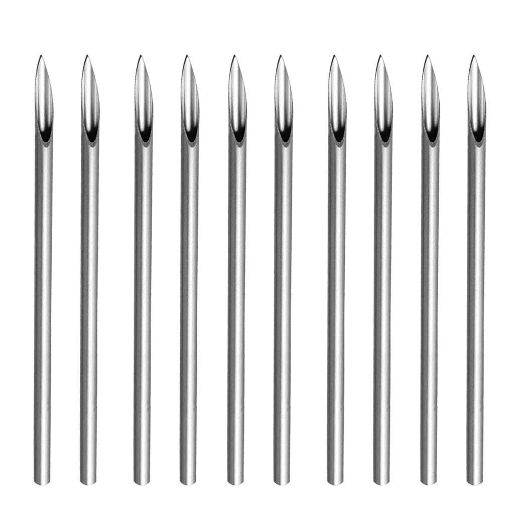 BNF® 10/100 Pieces Sterilized Piercing Needles for Navel Ear Lip 14g 10pcs|Health & Beauty | Tattoos & Art | Piercing Supplies & Kits-picture-28