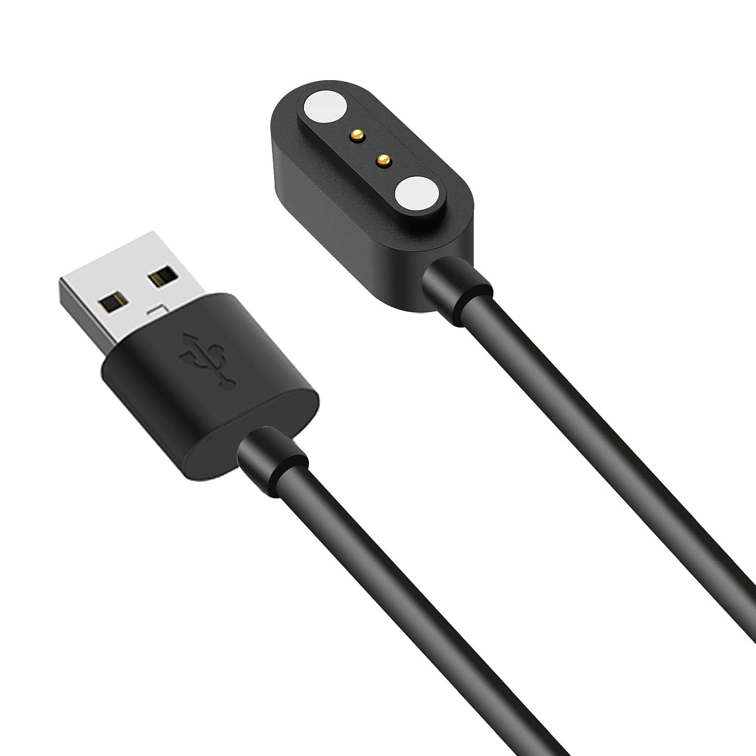 FASTRACK Smartwatch Charger Magnetic Charging Cable for Boat Xtend/Xtend Pro/Storm/Storm 1.3" Curved Display/Xplorer/Wave Connect/Wave Beat/Wave Fit/Wave Style Smartwatches - BlackSP02