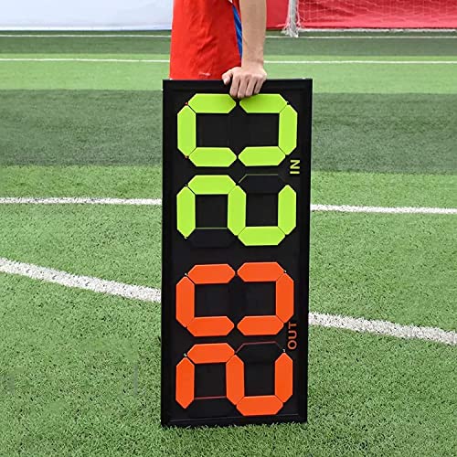 Tablero de Sustitución para Árbitro de Fútbol, Manual miniatura 7