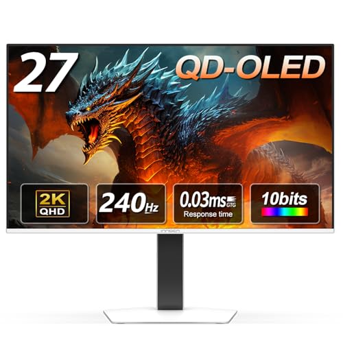 【Amazon.co.jp限定】INNOCN 2780S ゲーミングモニター 27インチ QD-OLED 2K QHD 2560x1440 240Hz DisplayHDR DCI-P3 99% G-Sync FreeSync対応 0.03ms 応答速度 USB-C対応 (B0GLVKZWKZ) Amazon価格推移・価格追跡