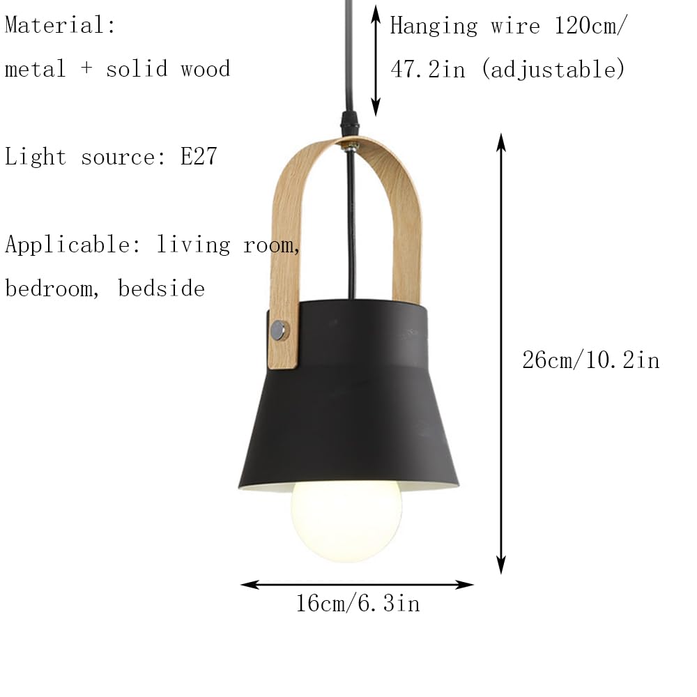 Lampada A Sospensione In Metallo Opaco, Moderna E Minimalista