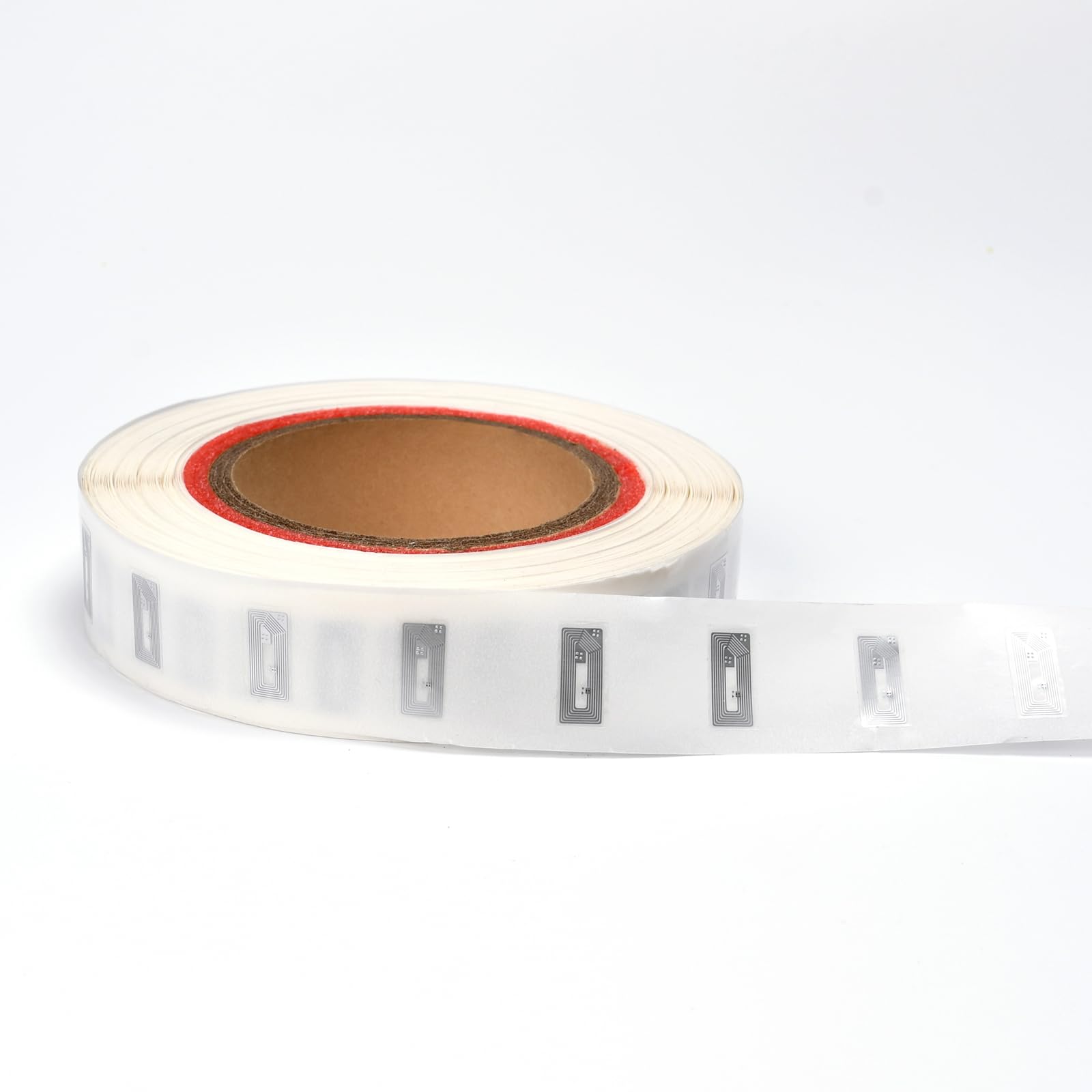 50 NFC Stickers with NTAG213 Chip Blank NFC Tags Adhesive Labels RFID Tags Rewritable 137 Bytes Memory Compatible with All NFC-Enabled Smartphones and Devices