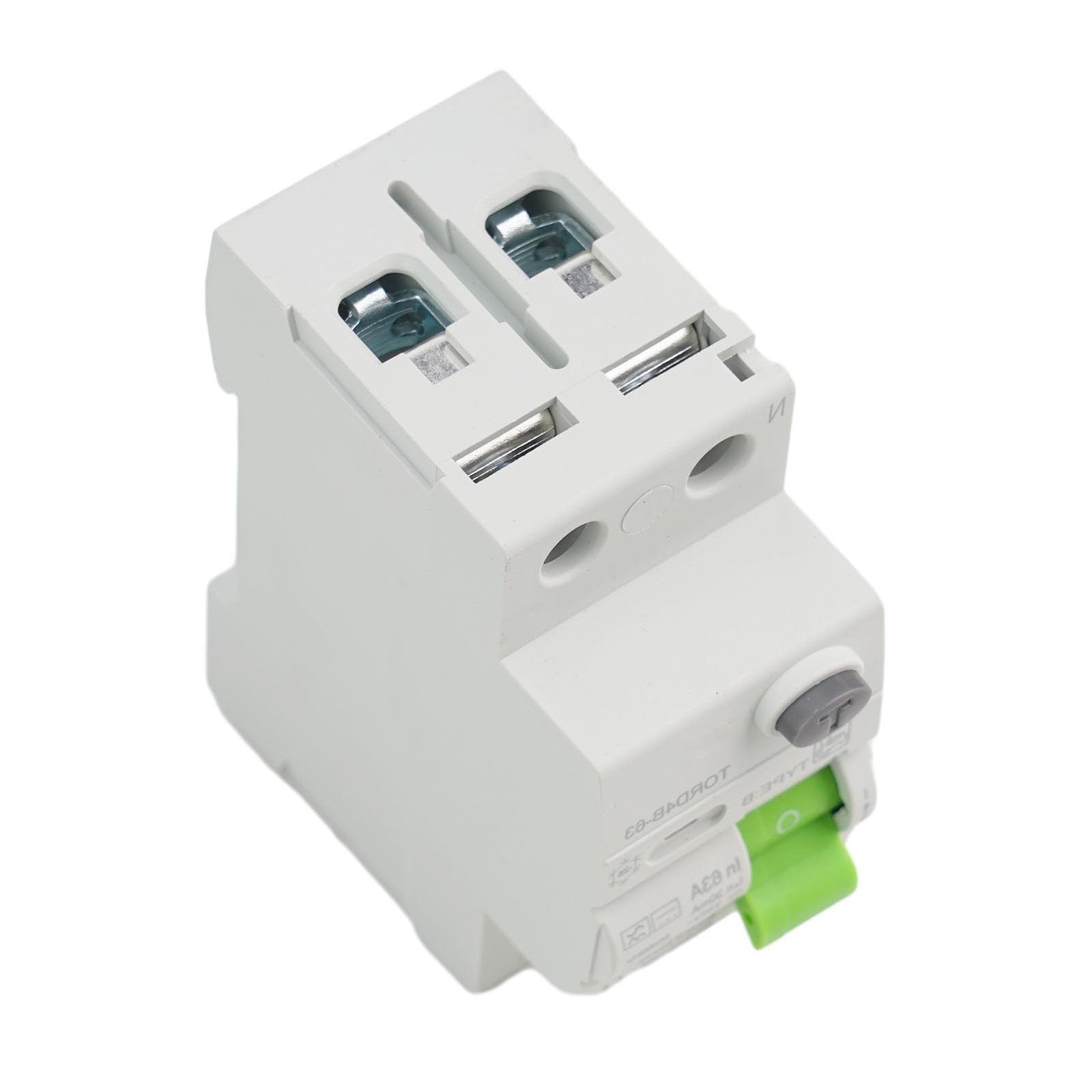 Tipo B RCD Interruttore 2P 63A 30mA 6kA DC RCCB EV Ricarica Stazione Pila Guasto a Terra per Protezione Sicurezza Elettrica