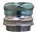 O-Z/Gedney 7200GSR ETP Rain Tight 7000GSR Series Gland Compression Connector Without Insulated Throat, 2" Trade Size, 2.32" Body Length, 2.79" Diameter, 0.41" Thread Length, Steel (Pack of 2)