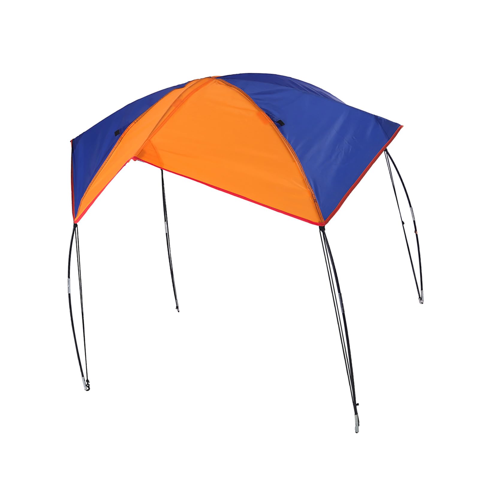 Tbest Tendalino Parasole per Barca, Tettoia da Pesca per 4 Persone, con Fibbie a Forma di D, Facile Installazione per Barche a Vela e Picnic (68351 Tendalino (4 persone))