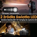 FosPower - Przenośne radio awaryjne pogodowe z akumulatorem 7400mWh (2.000mAh) | Akumulator z panelem słonecznym, korbą, bateriami lub USB | AM/FM, latarka LED, SOS, zielona