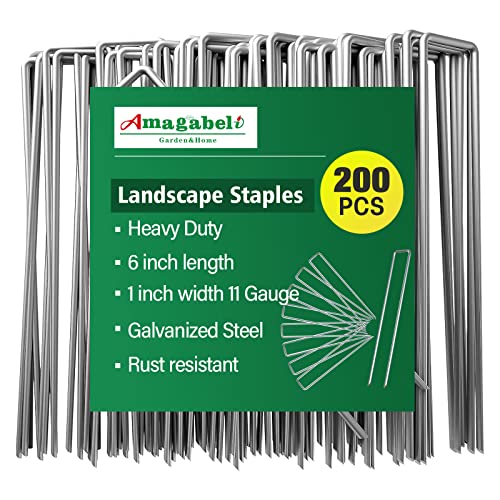 Hengda Set Di 250 Picchetti Di Fissaggio In Acciaio Zincato 2.8mm 150x25mm. Ancoraggio A Terra Per Giardino Per Telo Antierba 81948322