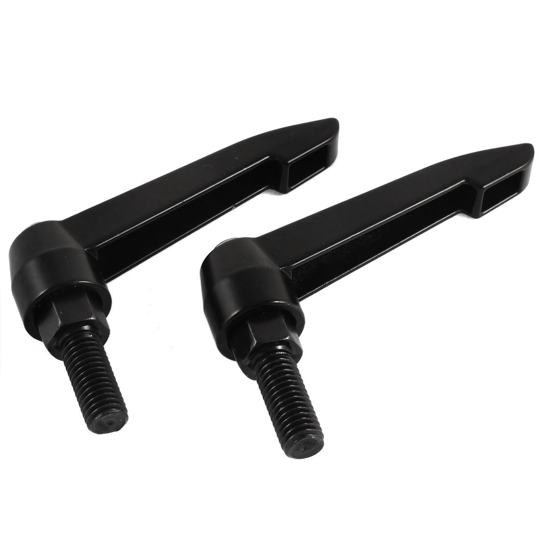 Aexit M10x25mm Thread Pressure Washer Parts & Accessories 80mm Long Lever Lathe Machinery Adjustable Clamping Nozzles Handle 2pcs