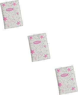 Ciieeo 3 Peças Porta-Cartões Porta-Cartões Caixas De Cartão Carteiras De Couro Para Homens Carteiras Para Homens Porta-Passaporte De Couro Pu Porta-Passaporte Capa Protetora De