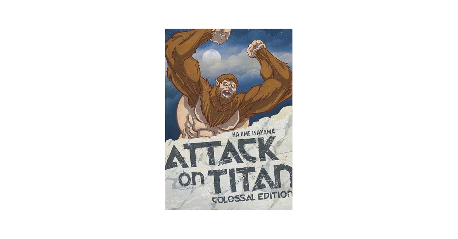 進撃の巨人　colossal edition attack on titan Attack on Titan: Colossal Edition 6 Books Collection