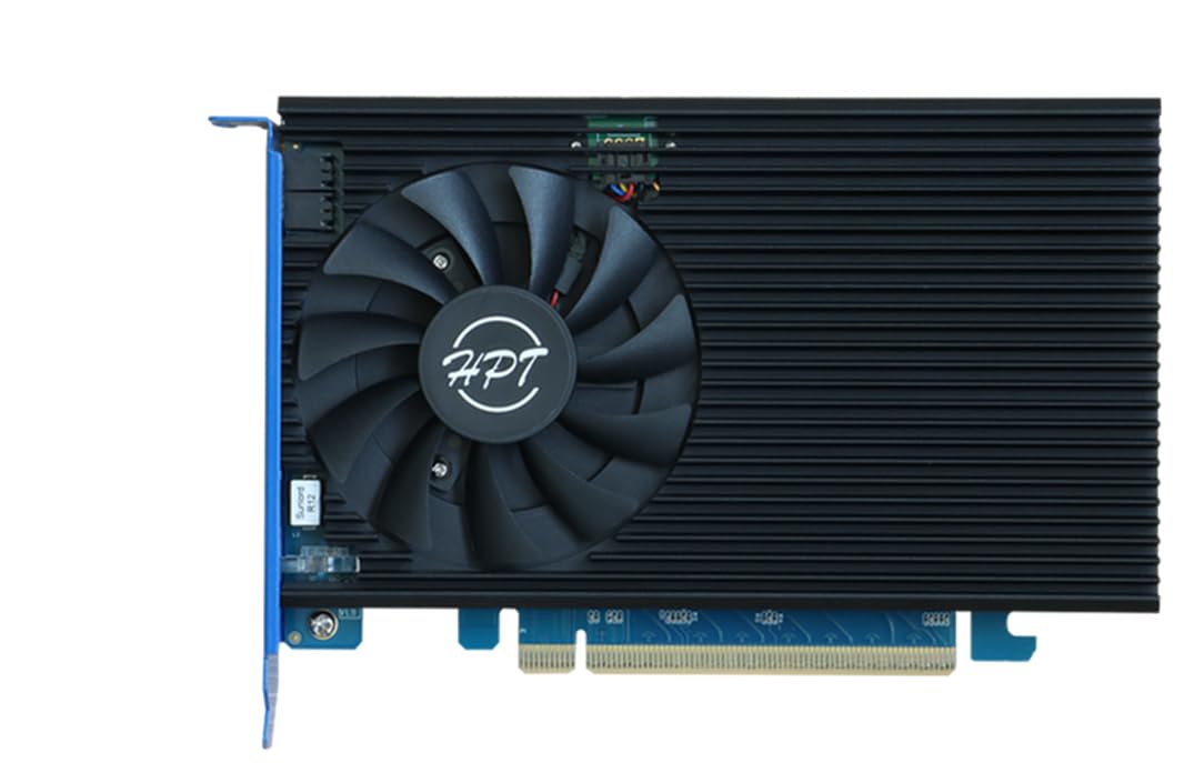 HighPoint Technologies, Inc. Rocket 7604A PCIe Gen5 x16 to 4-M.2x4 NVMe RAID AIC