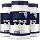 rize labs - BrainSync Capsules – Daily Focus & Clarity Formula with a Balanced Blend for Alertness and Memory Support | Easy-to-Take Pills for Everyday Use (180 Capsules)