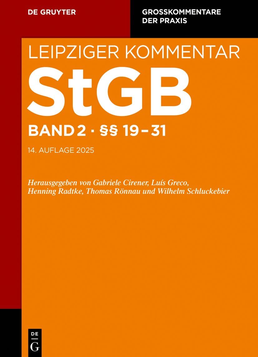 §§ 19-31 (Großkommentare der Praxis)