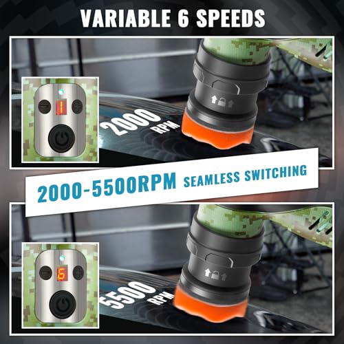 BATOCA S5 1-3 Inch Cordless Polisher
