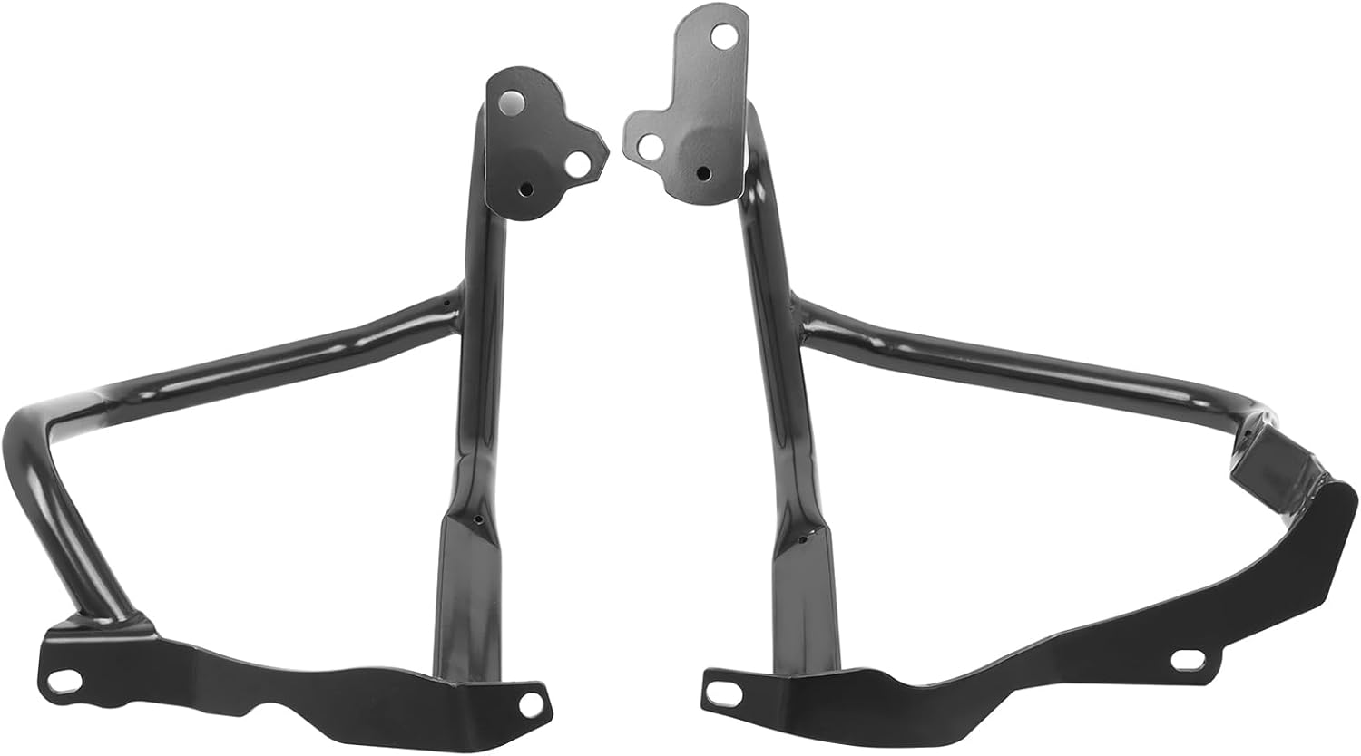 CHIFUN Engine Guard Front Rear Highway Crash Bars Steel Replacement for BMW R1200RT 2014-2018 Black Motorcycle Frame Protection Bars