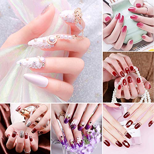 500 Künstliche Nägel Fingernägel Französische Kunstnägel + 1×Nagelknipser Gelnägel Nageltips Cutter Clipper Tipcutter… – Bild 8