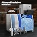 Lioncho 680LBS/24h & 560 LBS Storage Bin Commercial Ice Maker Machine, Ice Ready in 8-15 Min, ETL Approval Self Cleaning Stainless Steel Industrial Ice Machine for Bar Restaurant Cafe, Silver