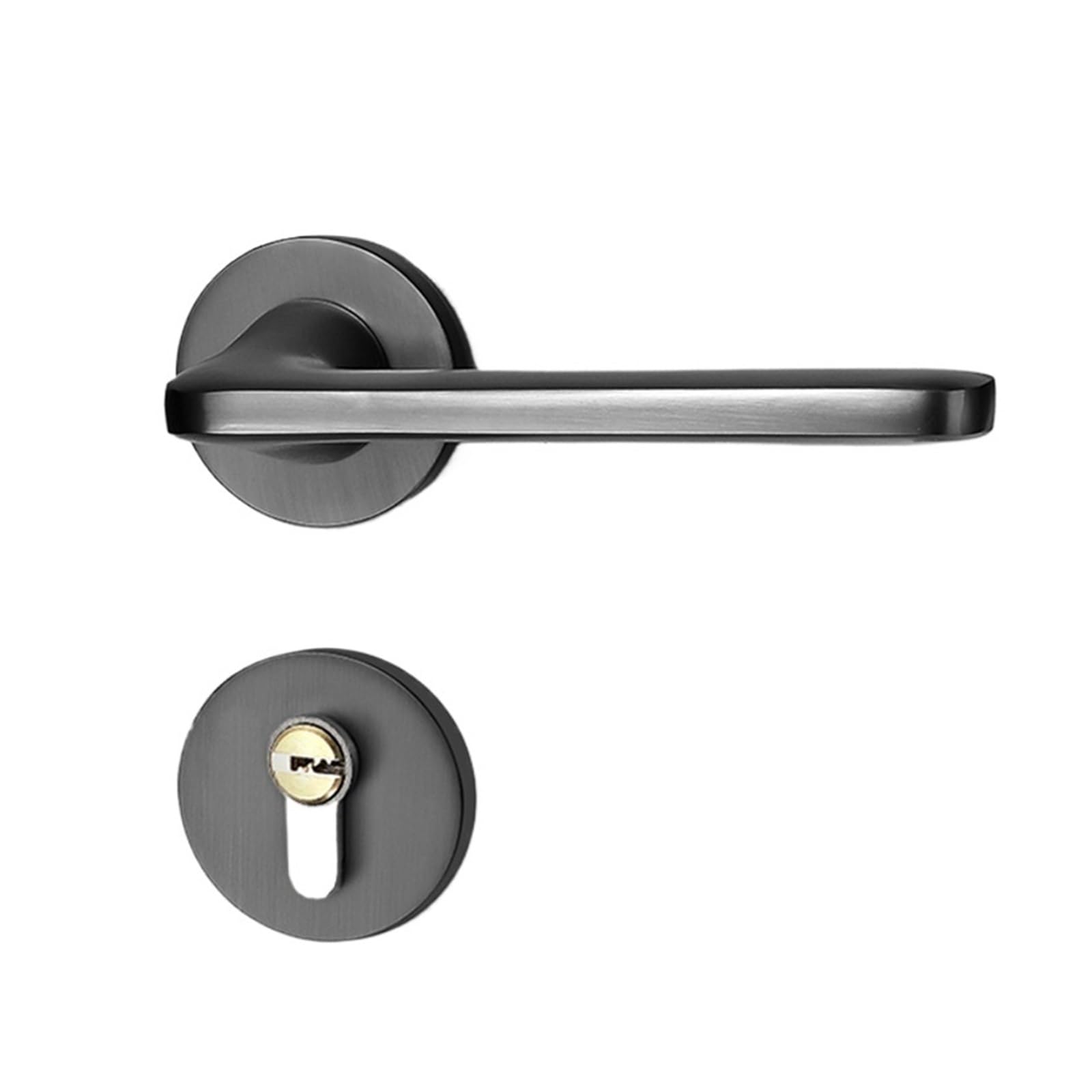 Serrure de porte intérieure magnétique silencieuse pour porte en bois