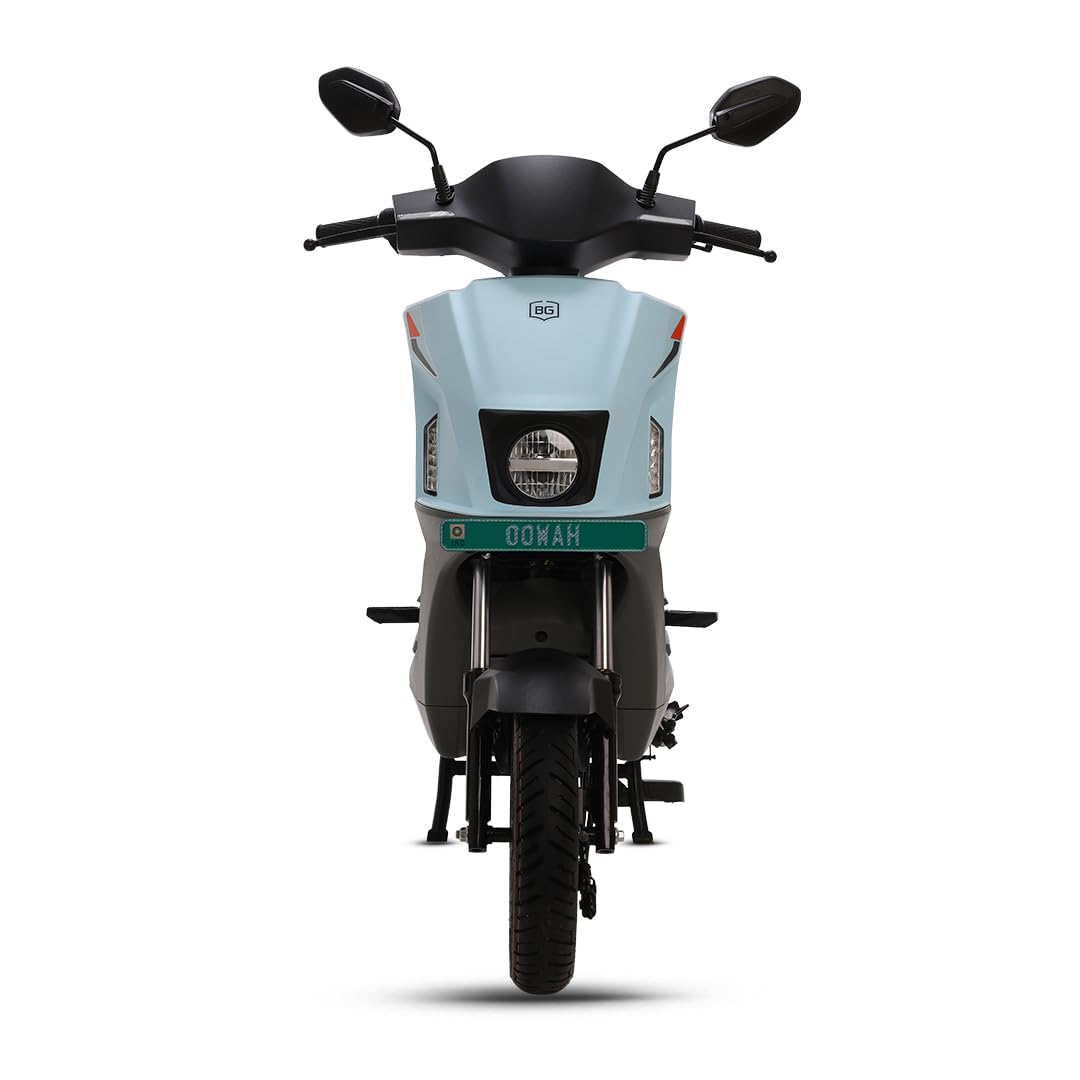 Oowah EX Electric Scooter | 60 km/h Top Speed, 105 km Range, 2.3 kWh Removable Battery, Smart Digital Display & Fast Charging Laguna Blue (Ex Showroom)-image-45