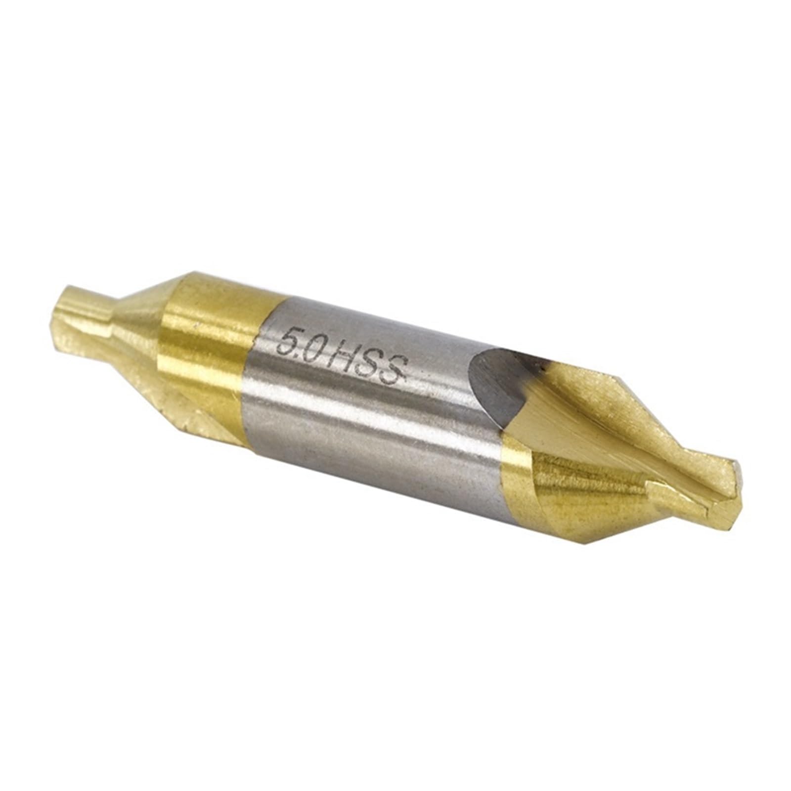 Forets centraux Jeu de 7 forets centraux en acier rapide (1,0 mm, 1,5 mm, 2,0 mm, 3,5 mm, 4,0 mm, 5,0 mm) for le traitement des métaux au tour, durables et faciles à installer