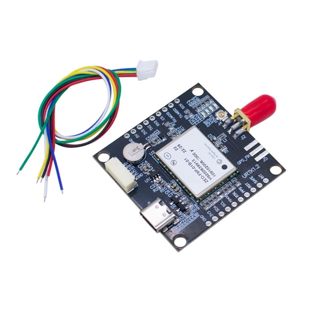 Módulo ZED-F9P RTK GPS GNSS Nivel centimétrico posicionamiento diferencial Compatible con Piezas de Drones Modelos Quadcopter Modelos UAV